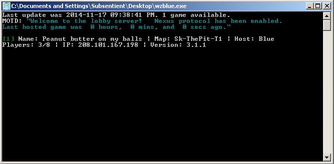 WZBlue for Windows 0.2