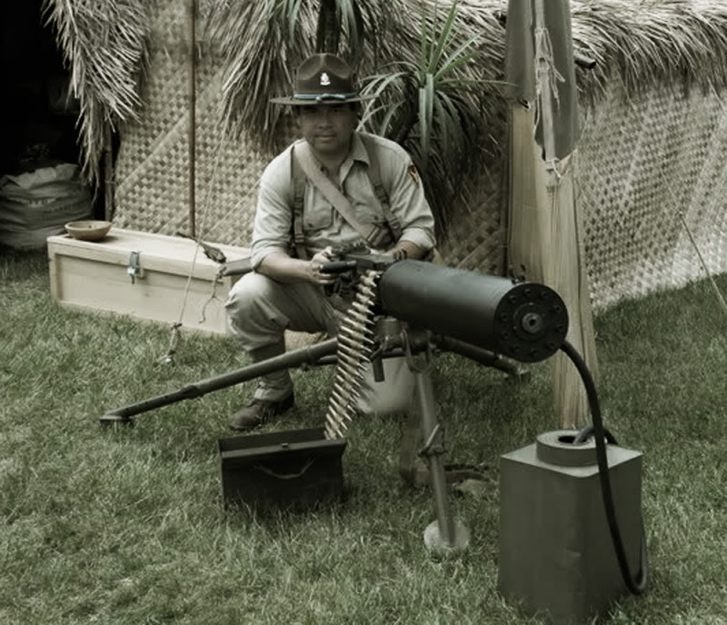 The m1921; pretty much a water cooled m2 browning. This is the gun jorzi and Berg are talking about right?