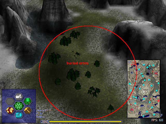 buried trees on map &quot;SavageB1&quot;