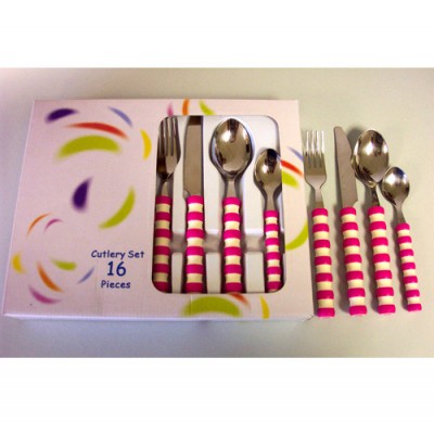 Candy Stripe 16pc Cutlery Set.JPG