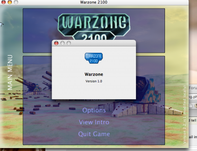 Why on about Wz. it's say version 1. This one it's 2.2rc1 version. Ready to be played.