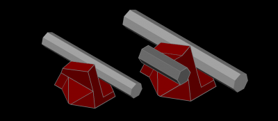 From left to right, Bunker Buster and Base Buster layouts.