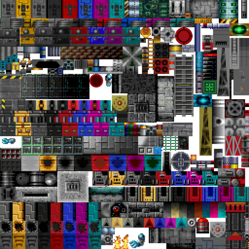 new texpage for Jammer with red dots in the center of radar dishes