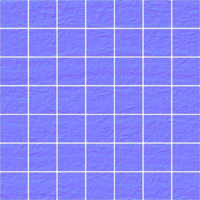 Took me 15 seconds to generate this normal map with a simple plugin for photoshop. That's because my PC is from more than 7 years ago, otherwise it'd took the time of selecting the options.
